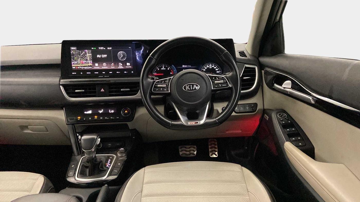 2019 KIA SELTOS GTX PLUS AT 1.5 DIESEL, Diesel, Automatic, 52,192 km, Steering Wheel Close Up