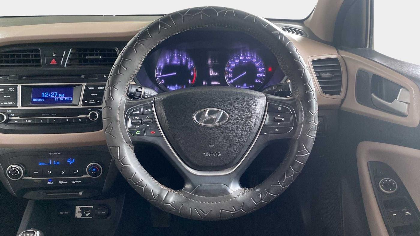 2014 Hyundai Elite i20 ASTA 1.2, Petrol, Manual, 86,959 km, Steering Wheel Close Up
