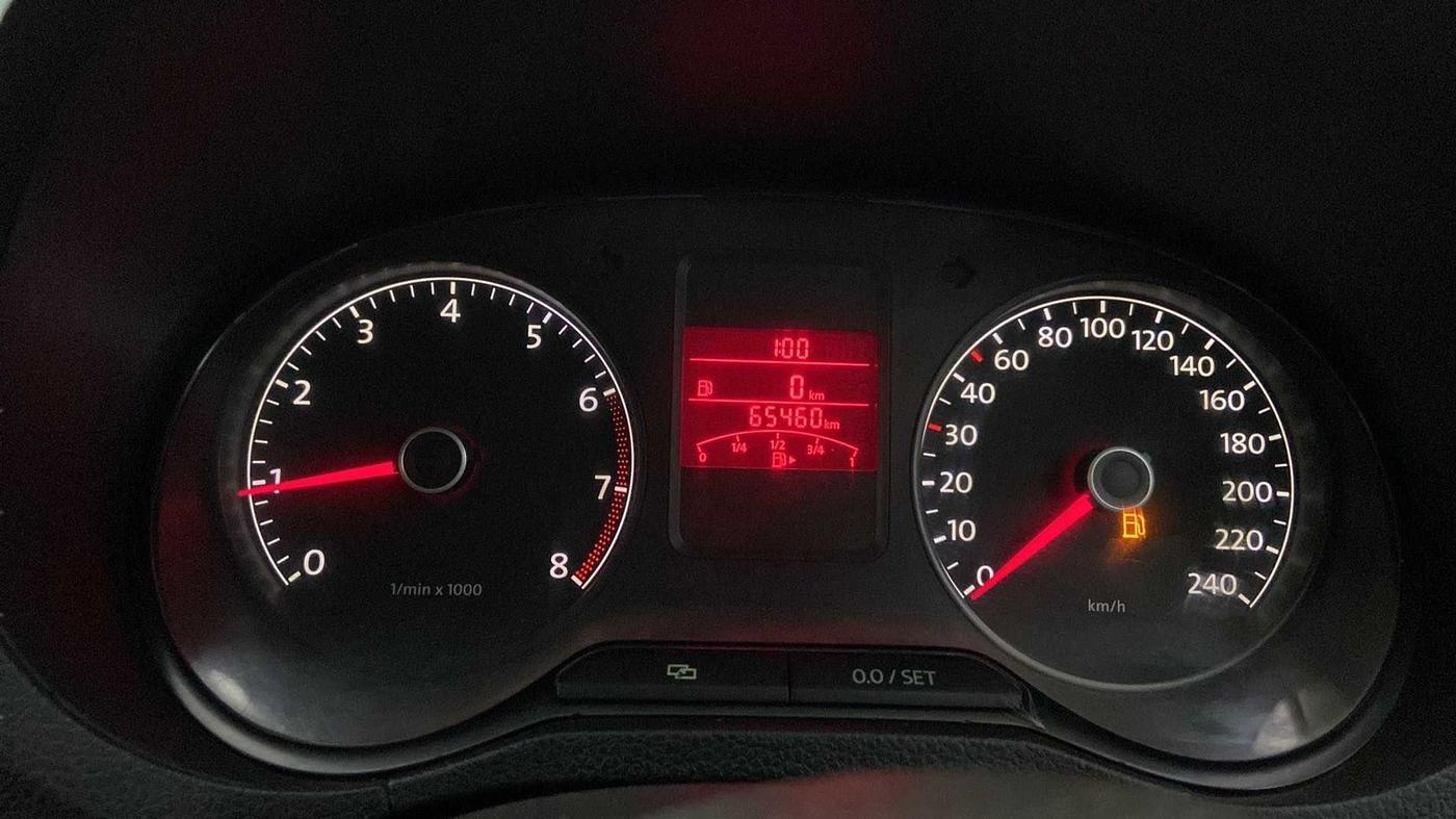 2013 Volkswagen Polo HIGHLINE1.2L, Petrol, Manual, 65,451 km, Odometer Image