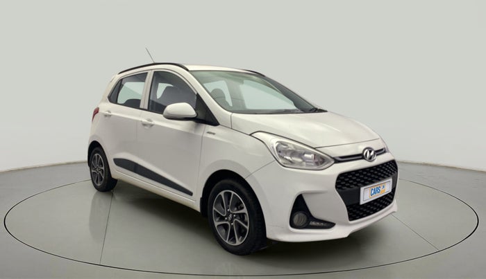 2019 Hyundai Grand i10 SPORTZ AT 1.2 KAPPA VTVT, Petrol, Automatic, 19,156 km, Right Front Diagonal