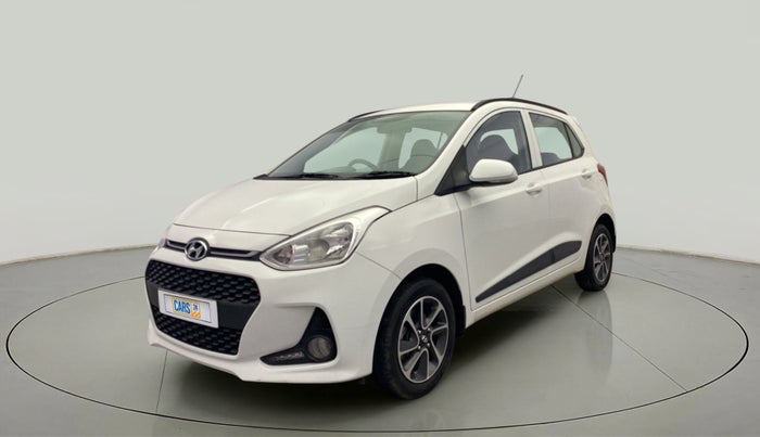 2019 Hyundai Grand i10 SPORTZ AT 1.2 KAPPA VTVT, Petrol, Automatic, 19,156 km, Left Front Diagonal