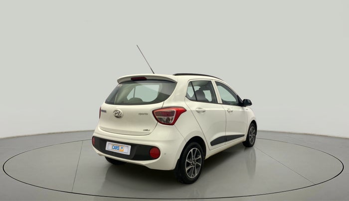 2019 Hyundai Grand i10 SPORTZ AT 1.2 KAPPA VTVT, Petrol, Automatic, 19,156 km, Right Back Diagonal