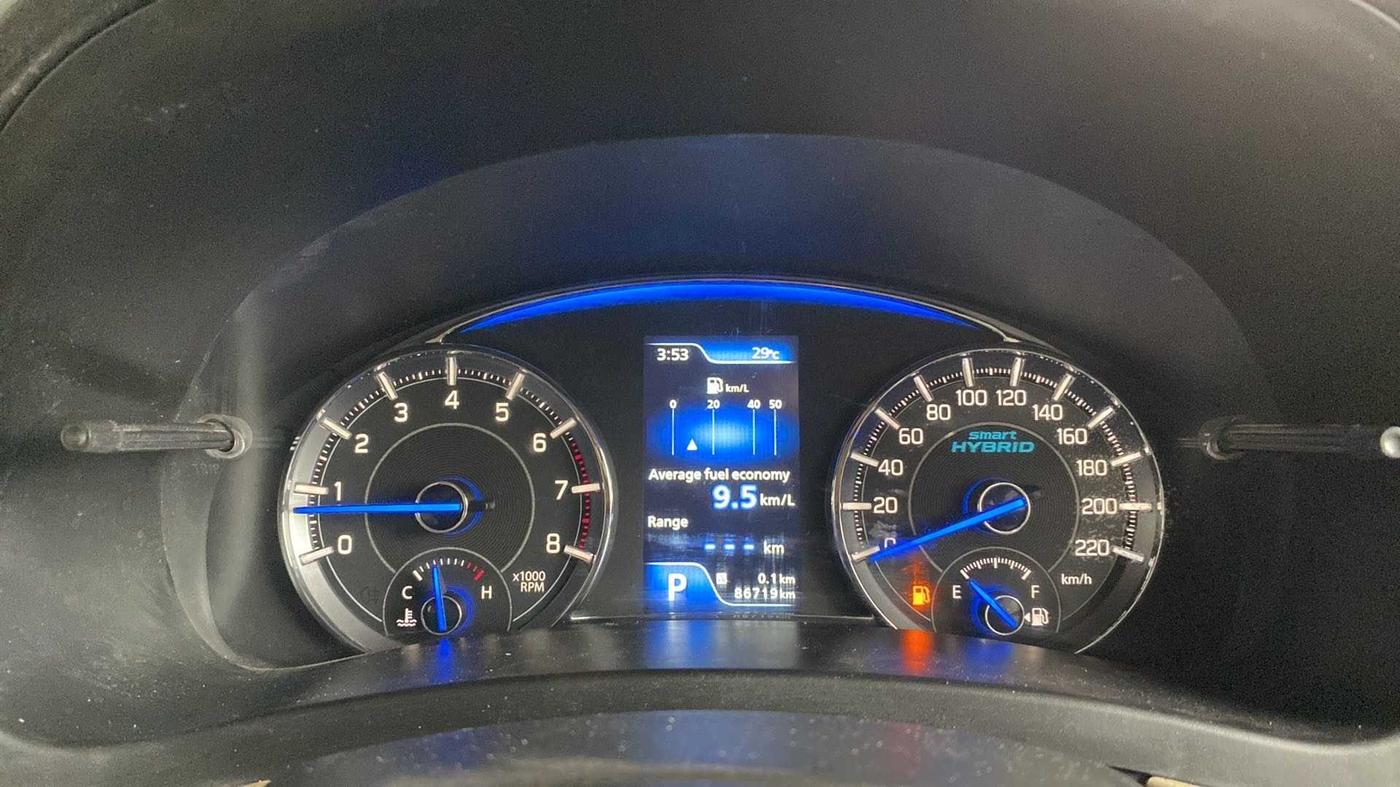 2019 Maruti Ciaz ALPHA  AT 1.5 SHVS PETROL, Petrol, Automatic, 86,706 km, Odometer Image