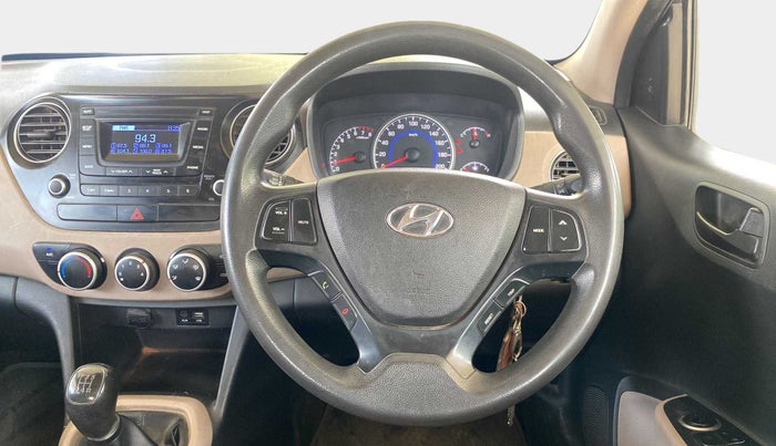 2018 Hyundai Grand i10 MAGNA 1.2 KAPPA VTVT, Petrol, Manual, 60,136 km, Steering Wheel Close Up