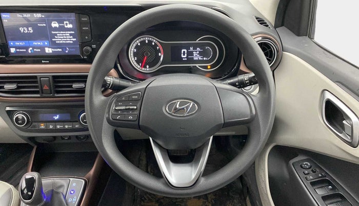 2020 Hyundai AURA SX PLUS 1.2 AMT, Petrol, Automatic, 58,604 km, Steering Wheel Close Up