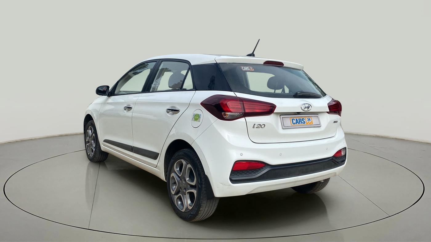 2019 Hyundai Elite i20 ASTA 1.2 (O), Petrol, Manual, 27,420 km, Left Back Diagonal
