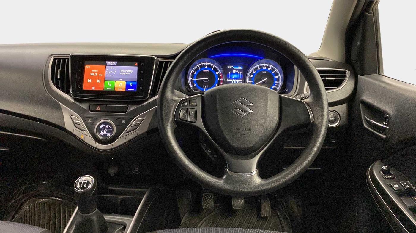 2021 Maruti Baleno ZETA PETROL 1.2, Petrol, Manual, 39,875 km, Steering Wheel Close Up