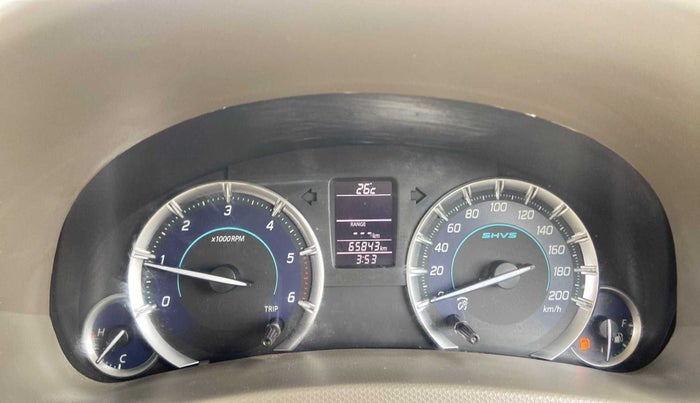 2016 Maruti Ertiga ZDI SHVS, Diesel, Manual, 65,832 km, Odometer Image