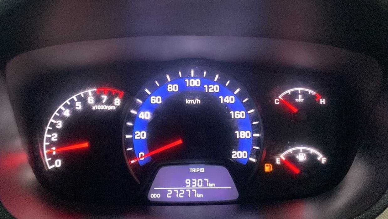 2014 Hyundai Xcent S 1.2, Petrol, Manual, 27,269 km, Odometer Image