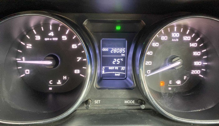 2018 Tata NEXON XZ PLUS PETROL, Petrol, Manual, 28,088 km, Odometer Image