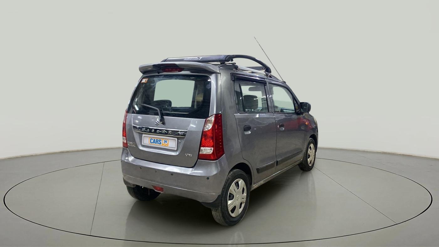 2014 Maruti Wagon R 1.0 VXI, Petrol, Manual, 43,024 km, Right Back Diagonal