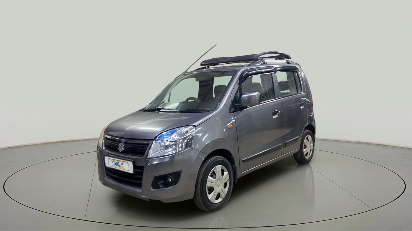 2014 Maruti Wagon R 1.0 VXI, Petrol, Manual, 43,024 km, Left Front Diagonal
