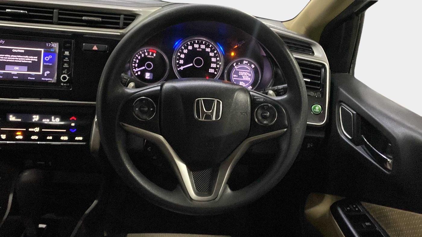 2017 Honda City 1.5L I-VTE V CVT, Petrol, Automatic, 33,140 km, Steering Wheel Close Up