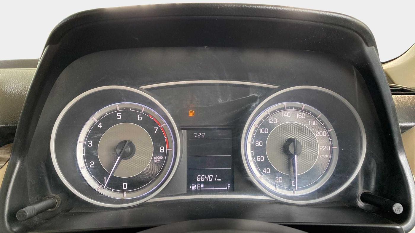 2020 Maruti Dzire VXI, Petrol, Manual, 66,365 km, Odometer Image
