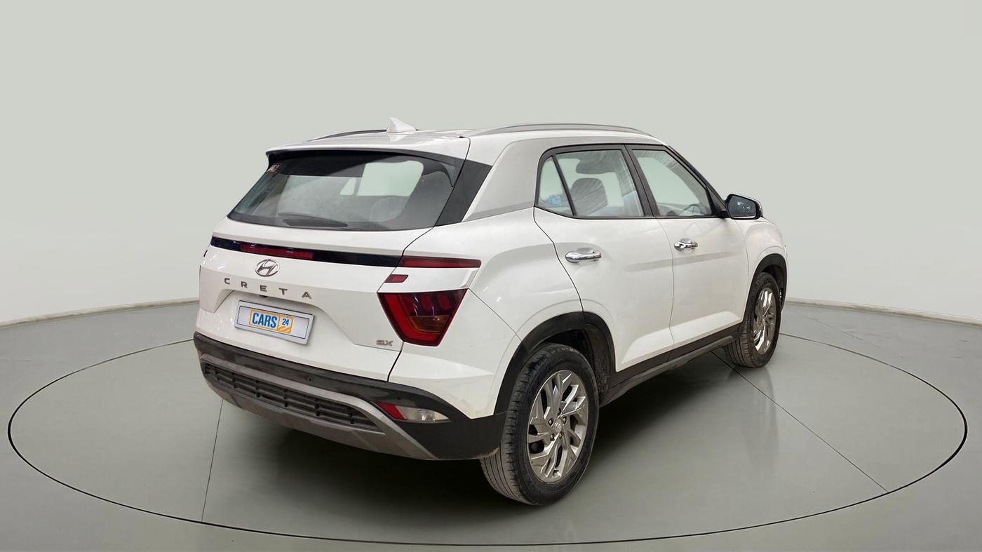 2020 Hyundai Creta SX 1.5 PETROL, Petrol, Manual, 62,052 km, Right Back Diagonal