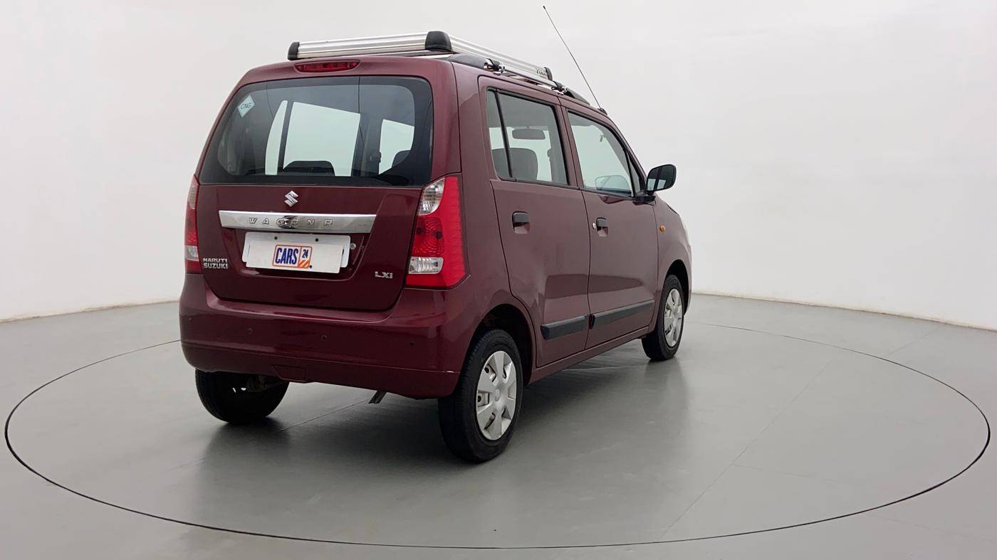 2012 Maruti Wagon R 1.0 LXI CNG, CNG, Manual, 54,247 km, Right Back Diagonal