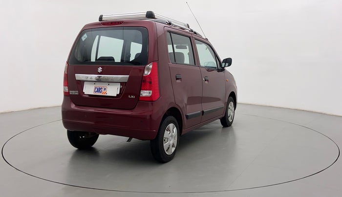 2012 Maruti Wagon R 1.0 LXI CNG, CNG, Manual, 54,247 km, Right Back Diagonal