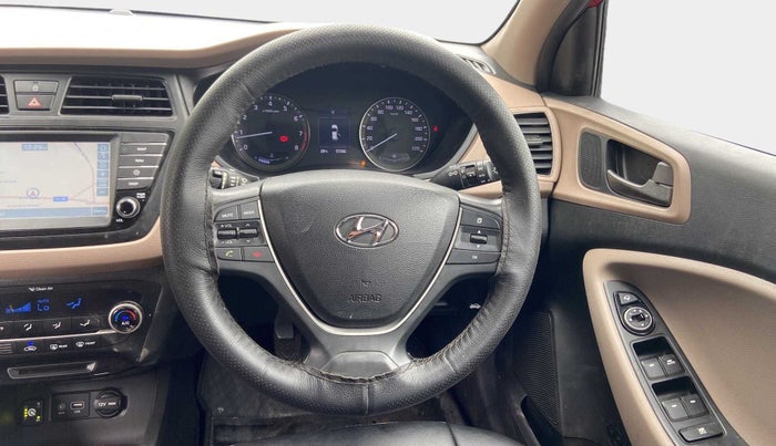 2017 Hyundai Elite i20 ASTA 1.2 (O), CNG, Manual, 57,777 km, Steering Wheel Close Up