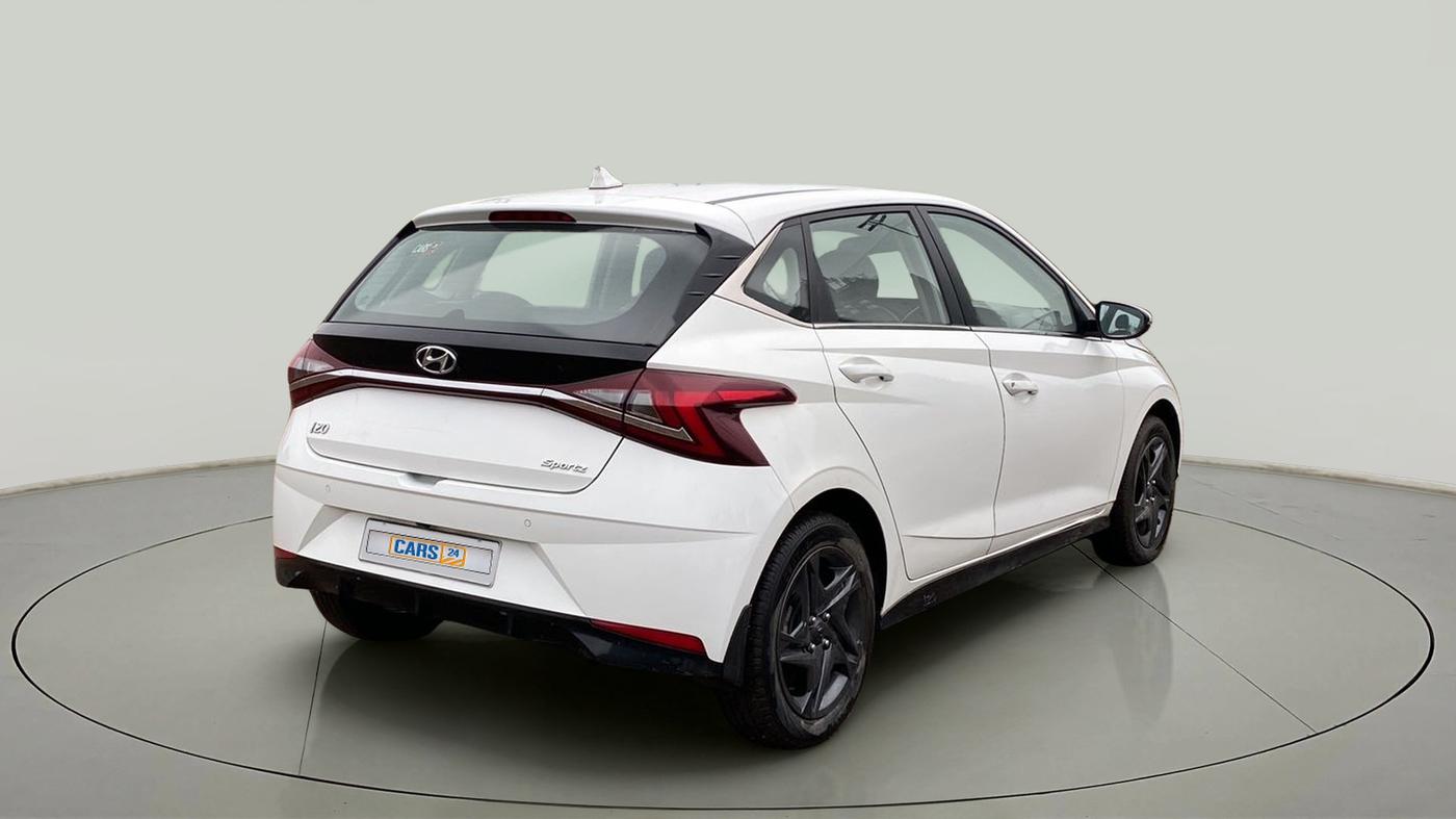 2021 Hyundai NEW I20 SPORTZ 1.2 MT, Petrol, Manual, 52,370 km, Right Back Diagonal