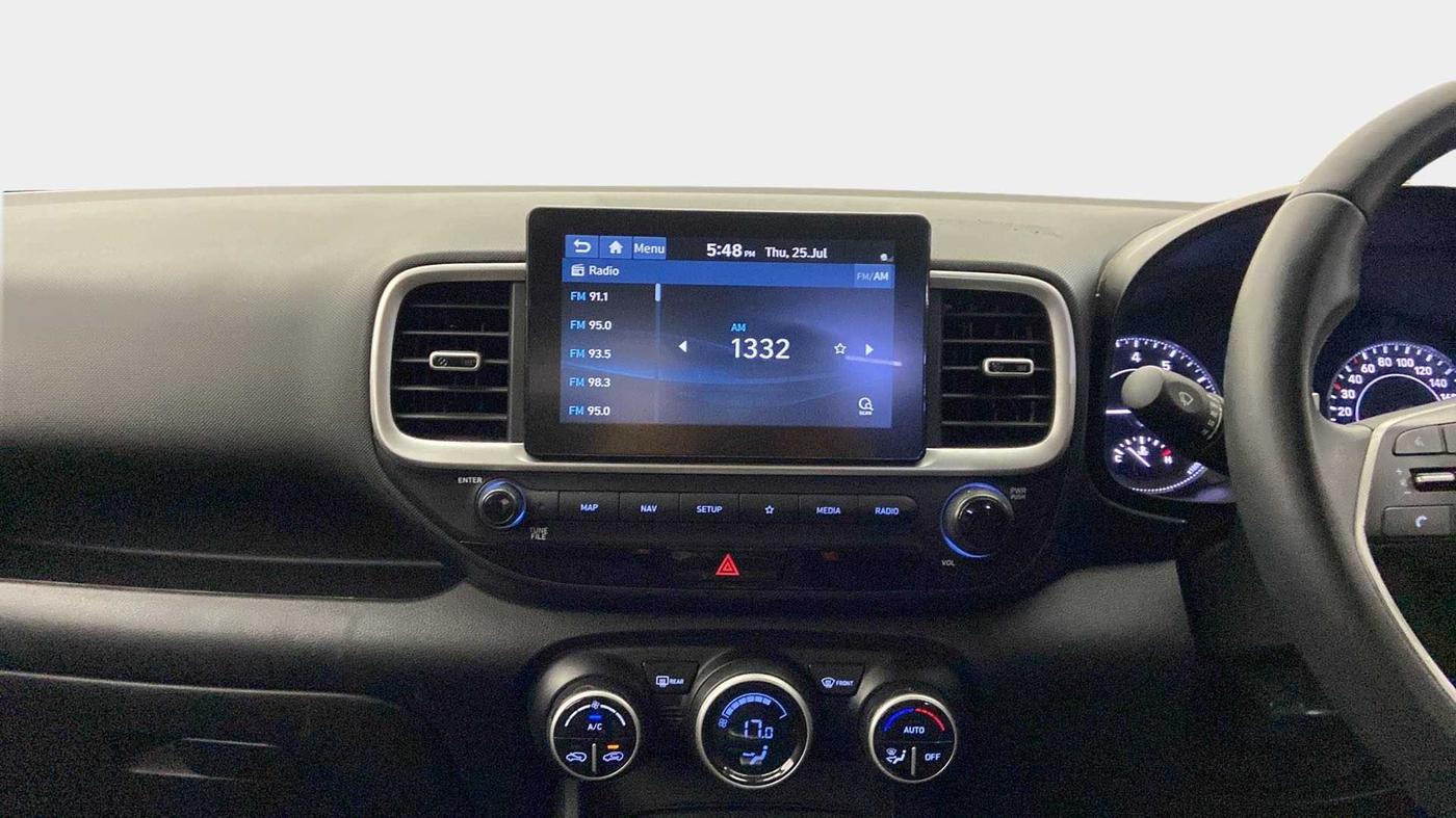 2021 Hyundai VENUE SX PLUS 1.0 TURBO DCT, Petrol, Automatic, 18,198 km, Air Conditioner