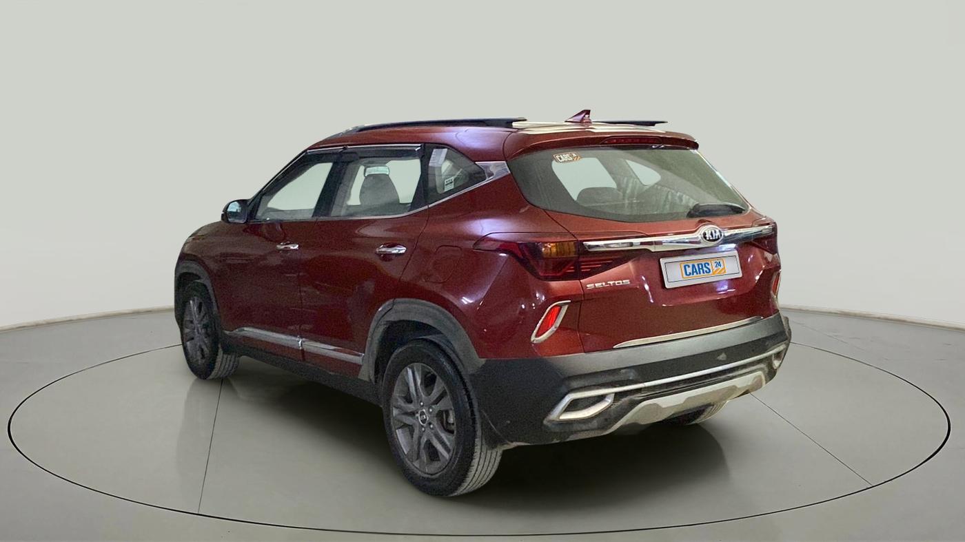 2020 KIA SELTOS HTX 1.5 PETROL, Petrol, Manual, 50,585 km, Left Back Diagonal