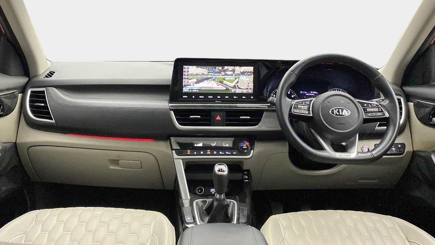 2020 KIA SELTOS HTX 1.5 PETROL, Petrol, Manual, 50,585 km, Dashboard