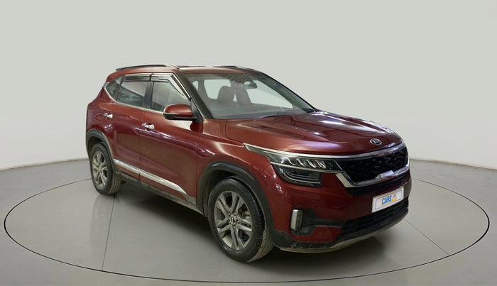 2020 KIA SELTOS HTX 1.5 PETROL, Petrol, Manual, 50,585 km, Right Front Diagonal
