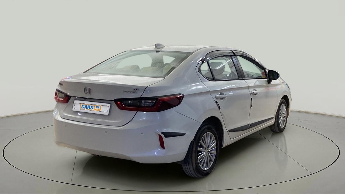 2021 Honda City 1.5L I-VTE V CVT, Petrol, Automatic, 19,655 km, Right Back Diagonal