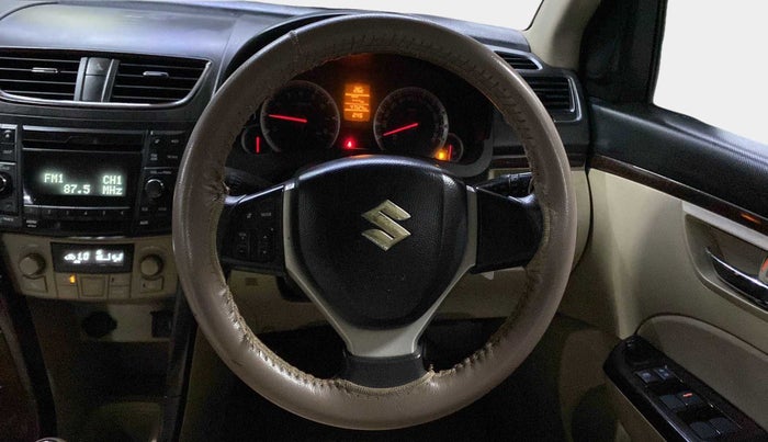 2014 Maruti Swift Dzire ZXI, Petrol, Manual, 47,496 km, Steering Wheel Close Up