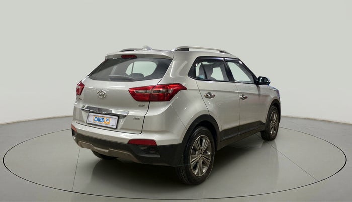 2017 Hyundai Creta SX PLUS 1.6 DIESEL, Diesel, Manual, 97,968 km, Right Back Diagonal