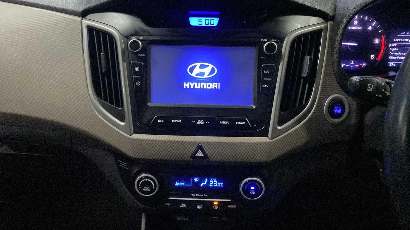 2017 Hyundai Creta SX PLUS 1.6 DIESEL, Diesel, Manual, 97,968 km, Air Conditioner