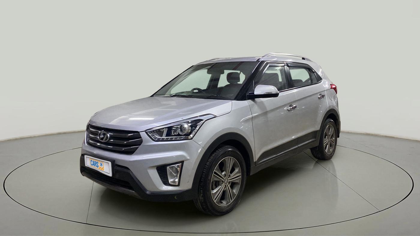 2017 Hyundai Creta SX PLUS 1.6 DIESEL, Diesel, Manual, 97,968 km, Left Front Diagonal