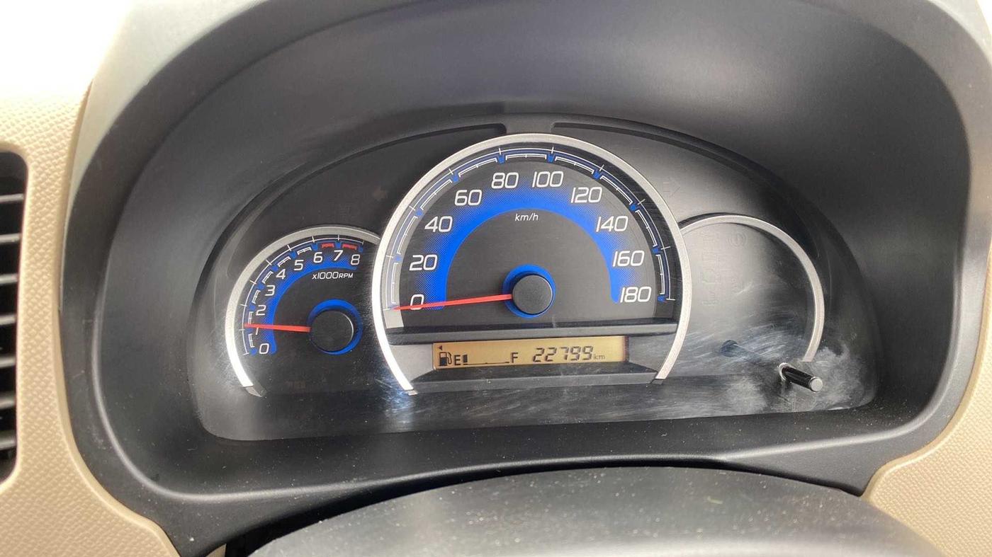 2017 Maruti Wagon R 1.0 VXI, Petrol, Manual, 22,789 km, Odometer Image