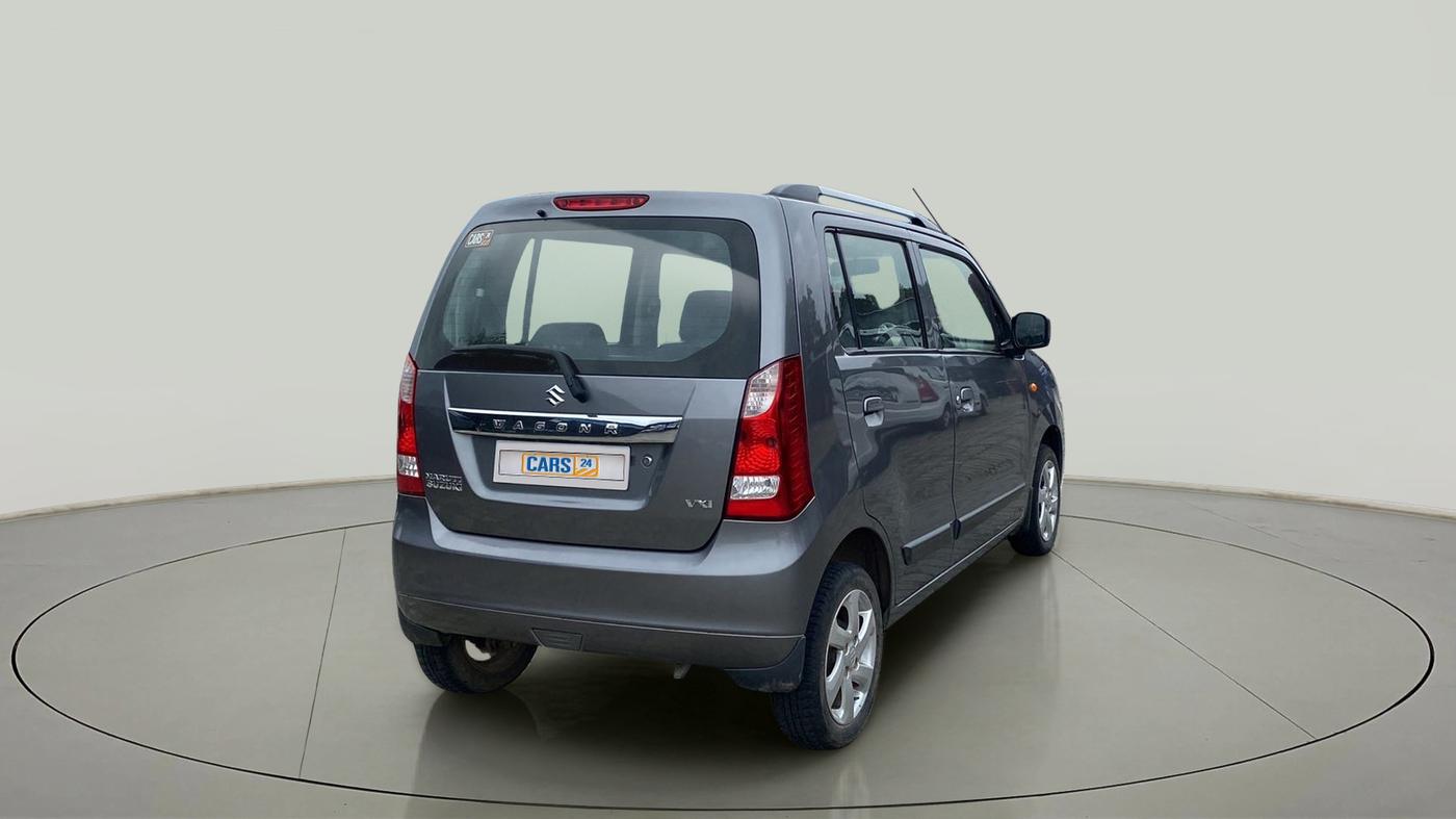 2017 Maruti Wagon R 1.0 VXI, Petrol, Manual, 22,789 km, Right Back Diagonal
