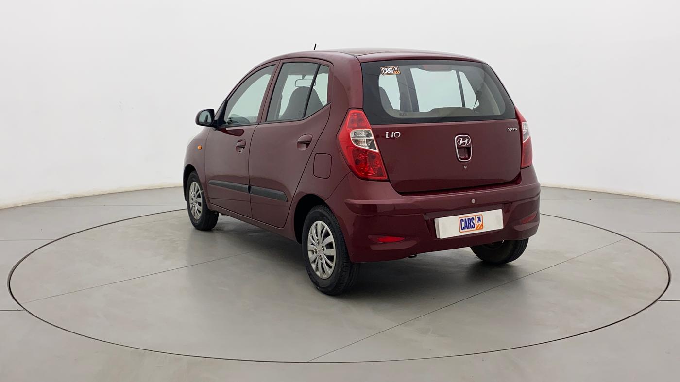 2015 Hyundai i10 SPORTZ 1.1, Petrol, Manual, 39,873 km, Left Back Diagonal
