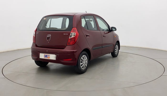 2015 Hyundai i10 SPORTZ 1.1, Petrol, Manual, 39,873 km, Right Back Diagonal