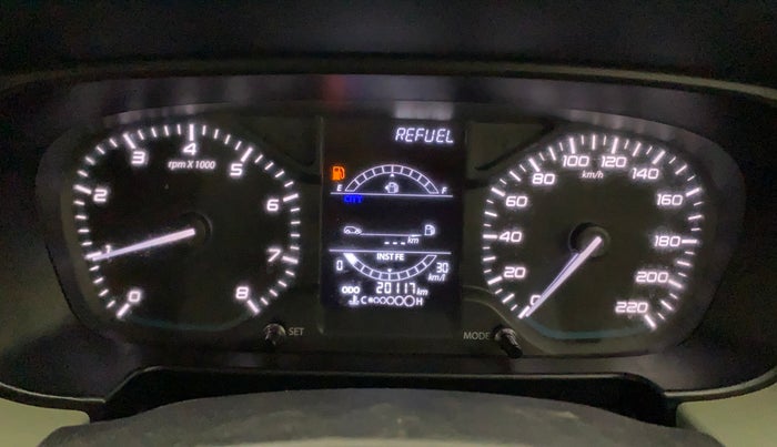 2022 Tata PUNCH ADVENTURE MT, Petrol, Manual, 20,117 km, Odometer Image