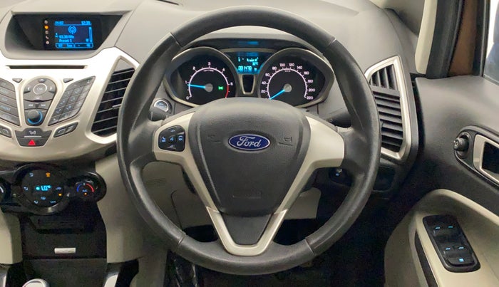 2016 Ford Ecosport TITANIUM 1.5L DIESEL, Diesel, Manual, 81,477 km, Steering Wheel Close Up