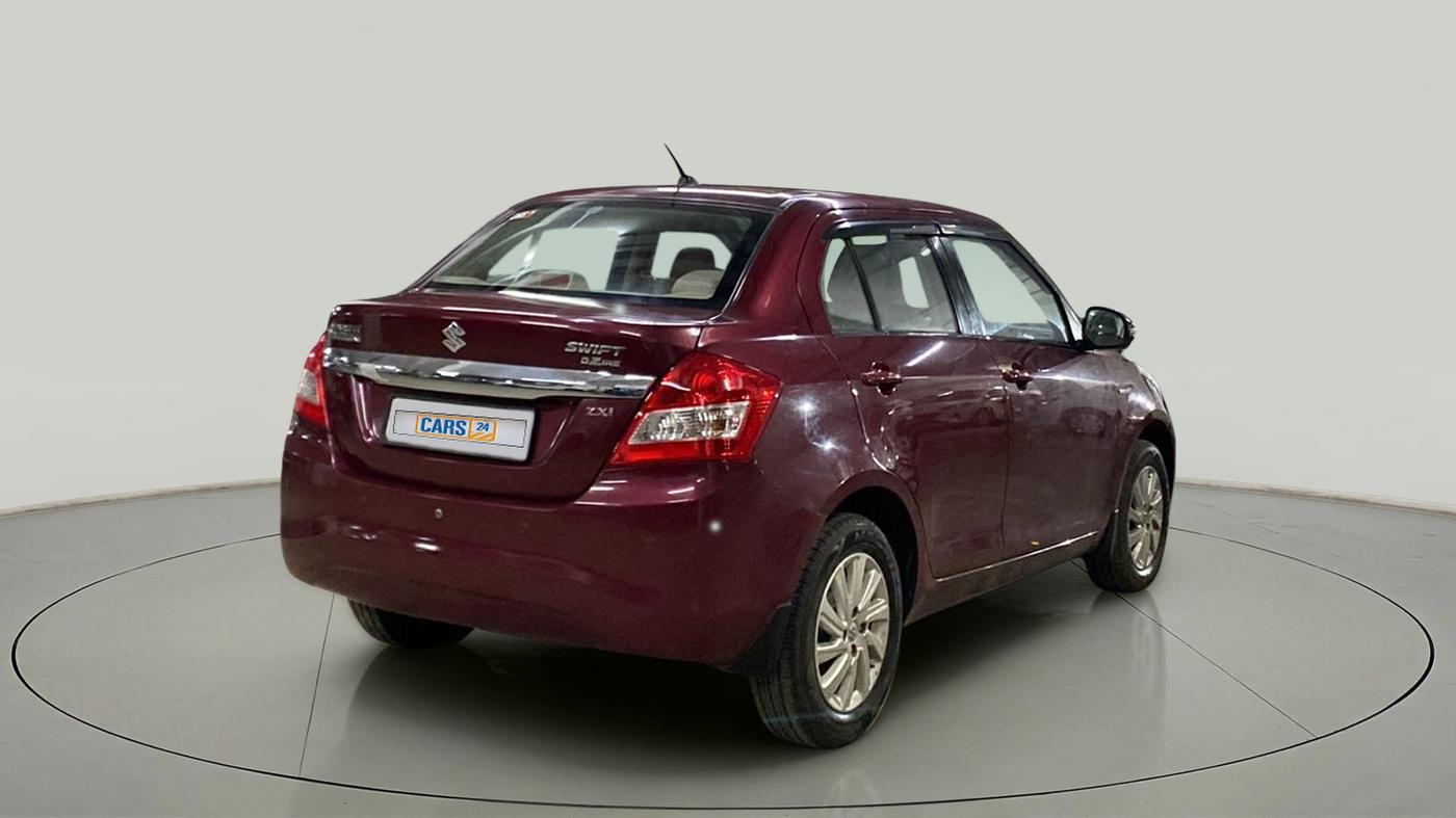 2017 Maruti Swift Dzire ZXI, Petrol, Manual, 34,196 km, Right Back Diagonal