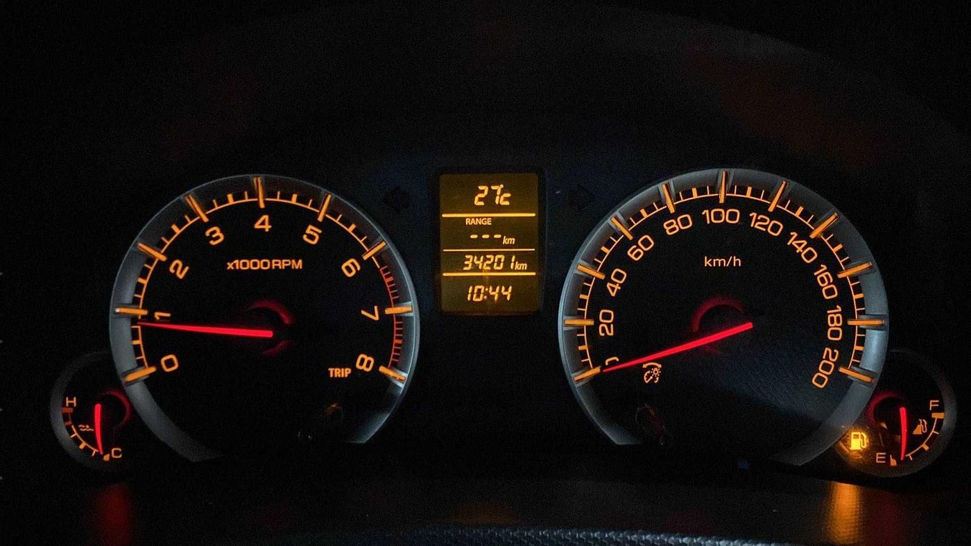 2017 Maruti Swift Dzire ZXI, Petrol, Manual, 34,196 km, Odometer Image