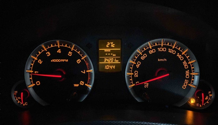 2017 Maruti Swift Dzire ZXI, Petrol, Manual, 34,196 km, Odometer Image