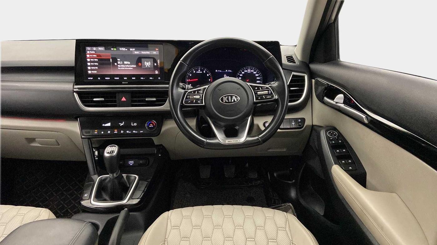 2019 KIA SELTOS HTX 1.5 PETROL, Petrol, Manual, 68,111 km, Steering Wheel Close Up