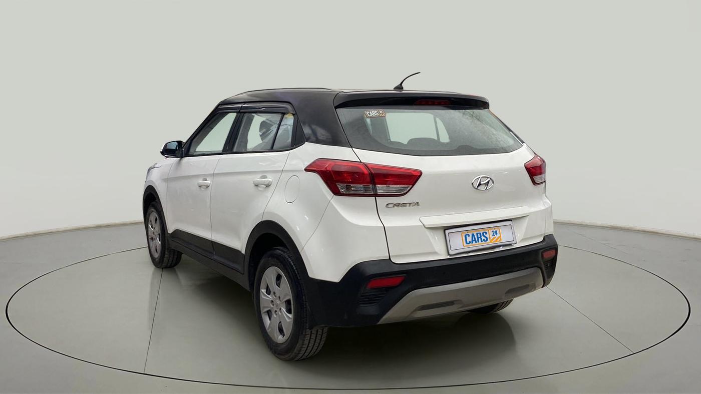 2019 Hyundai Creta E PLUS 1.6 PETROL, Petrol, Manual, 17,333 km, Left Back Diagonal