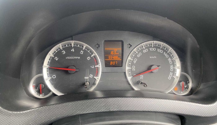 2014 Maruti Swift VXI, Petrol, Manual, 55,629 km, Odometer Image