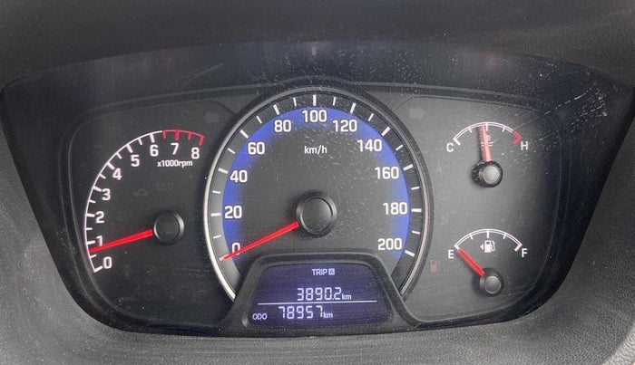 2017 Hyundai Xcent SX 1.2 (O), Petrol, Manual, 78,738 km, Odometer Image