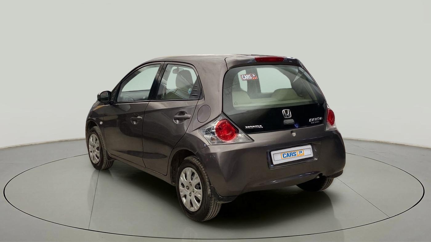 2013 Honda Brio S MT, Petrol, Manual, 77,583 km, Left Back Diagonal