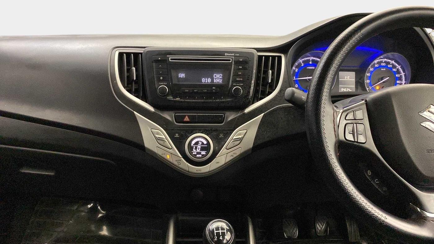 2016 Maruti Baleno DELTA PETROL 1.2, Petrol, Manual, 94,890 km, Air Conditioner