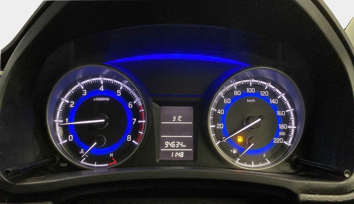 2016 Maruti Baleno DELTA PETROL 1.2, Petrol, Manual, 94,890 km, Odometer Image
