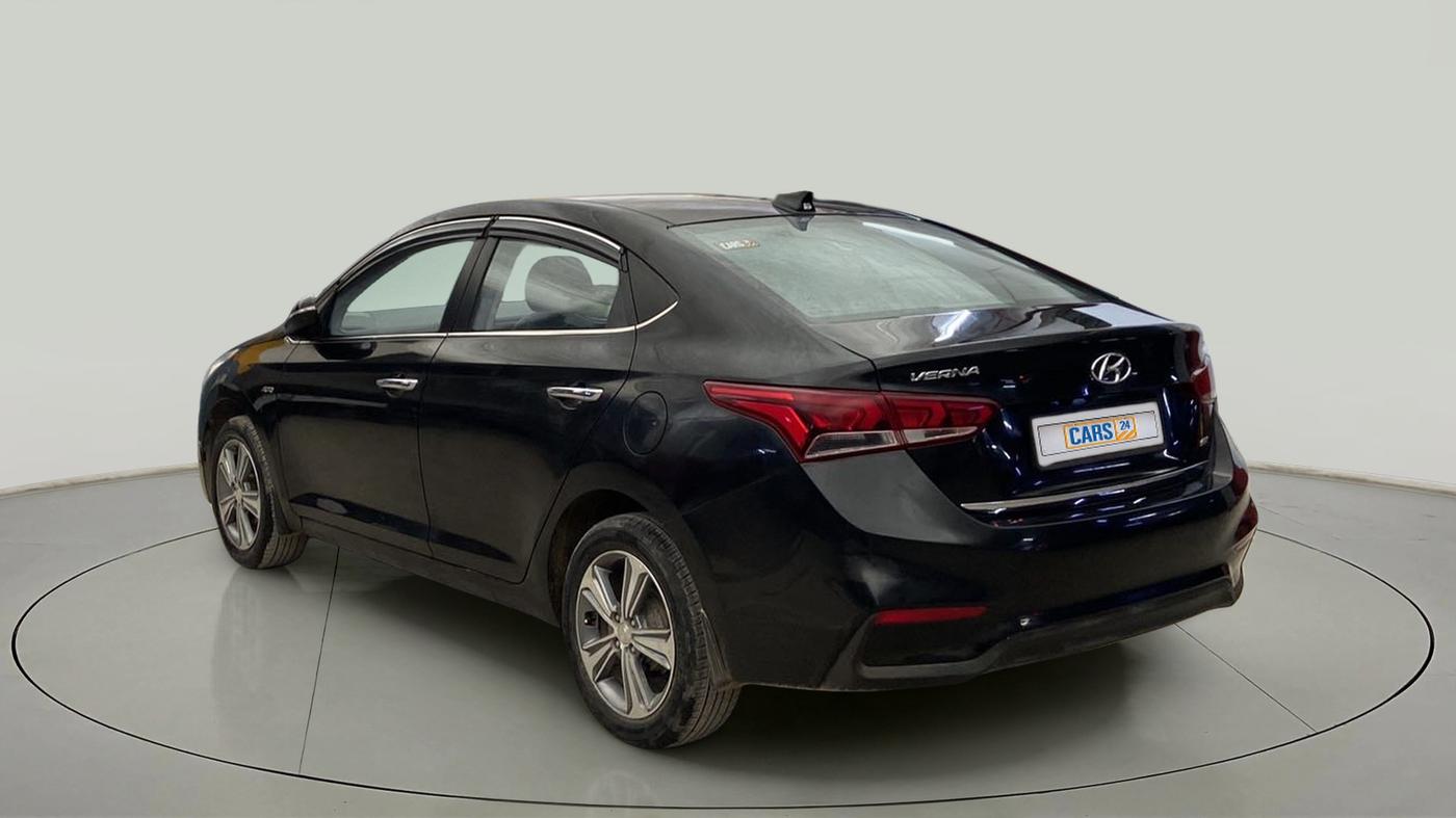 2018 Hyundai Verna 1.6 VTVT SX (O) AT, Petrol, Automatic, 13,069 km, Left Back Diagonal