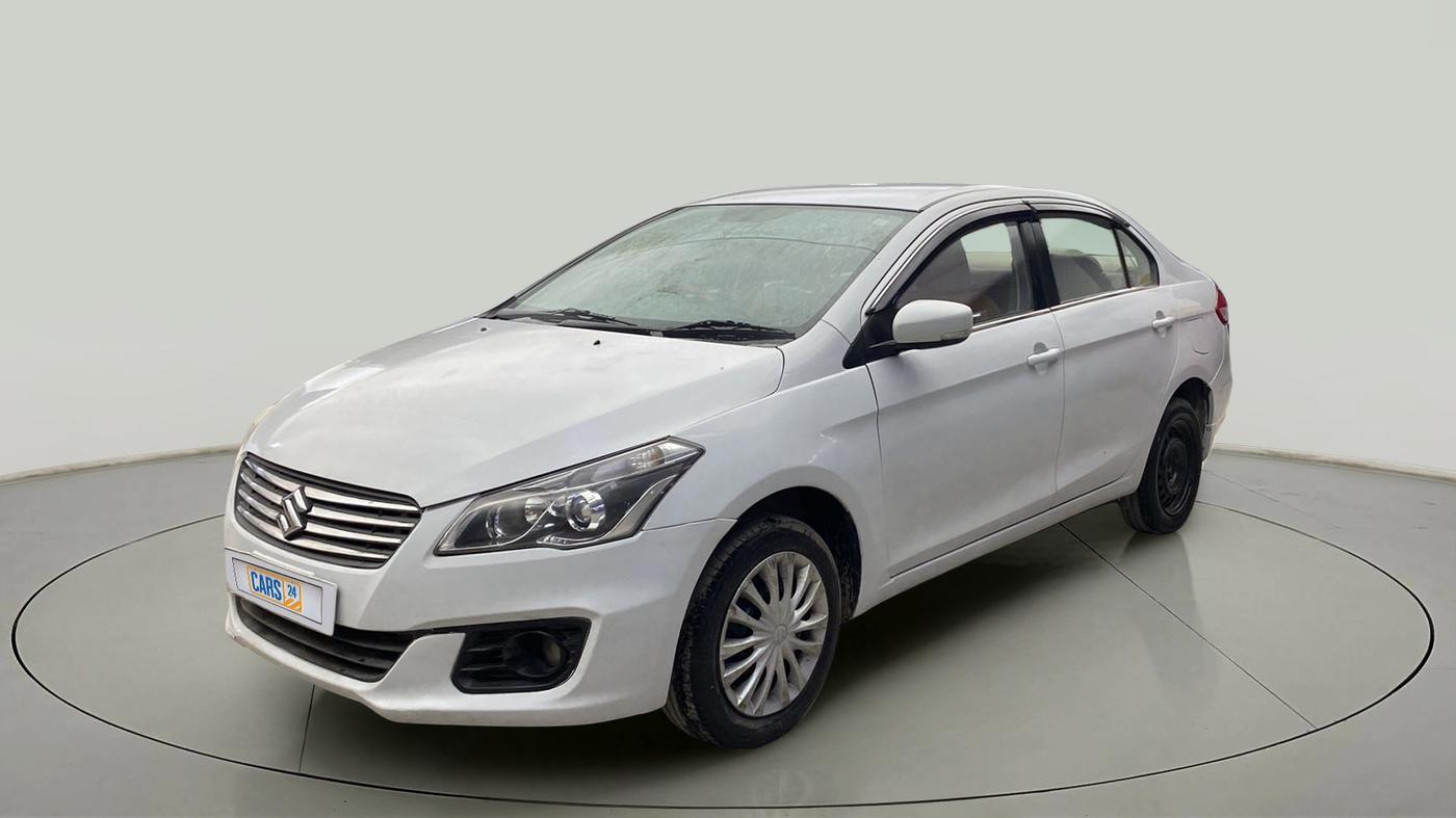 2014 Maruti Ciaz VXI+, Petrol, Manual, 74,819 km, Left Front Diagonal